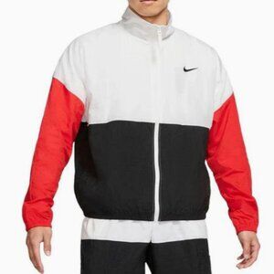 Nike Starting 5 Basketball Jacket Coat 'Black Red White' CW7348-101 L-M-XL